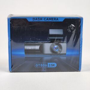 TUIFAC 3 Channel Dash Cam Front Rear Inside 2.5K WiFi Night Vision w/ 32GB NEW
